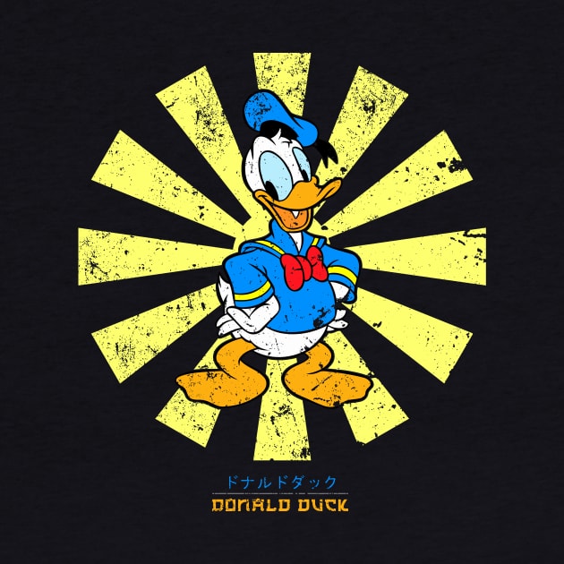 Donald Duck Retro Japanese by Nova5